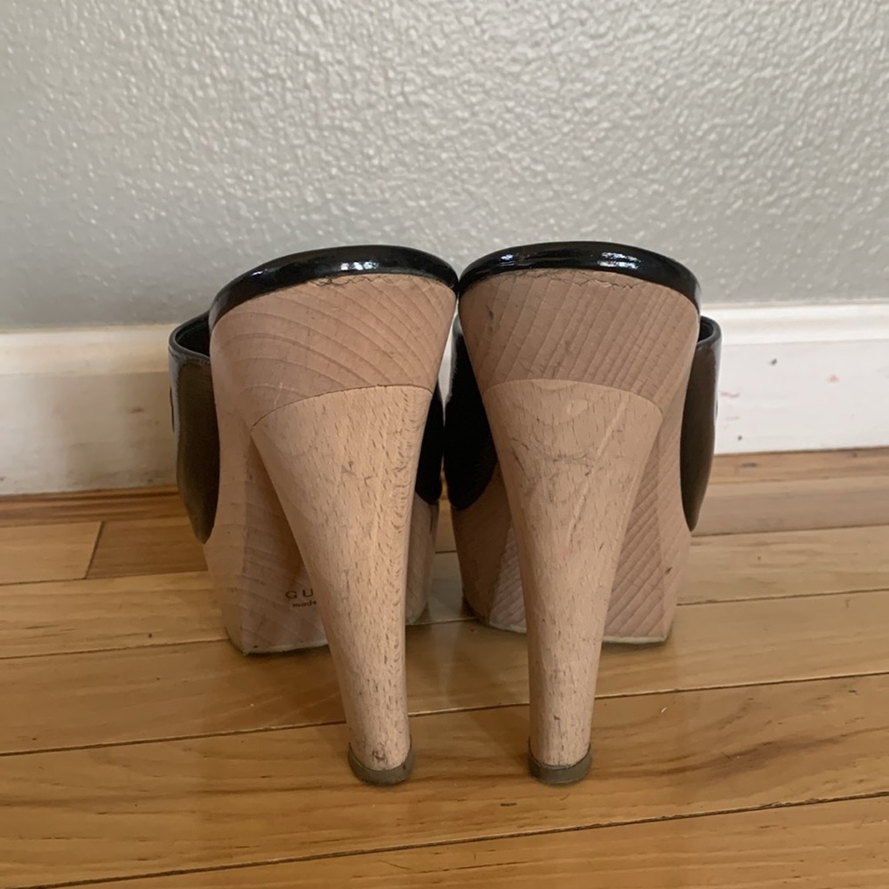 GUCCI- Authentic 🍀 EUC! Hysteria Line Women’s Heels/Mules- Size 7 - Picture 5 of 7